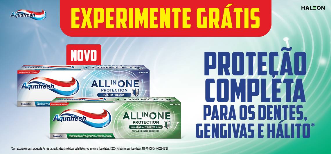 Aquafresh - Experimente Grátis